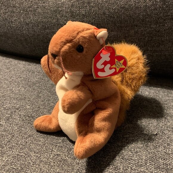 Ty Other - Ty Beanie Babies Nuts The Squirrel (1996)